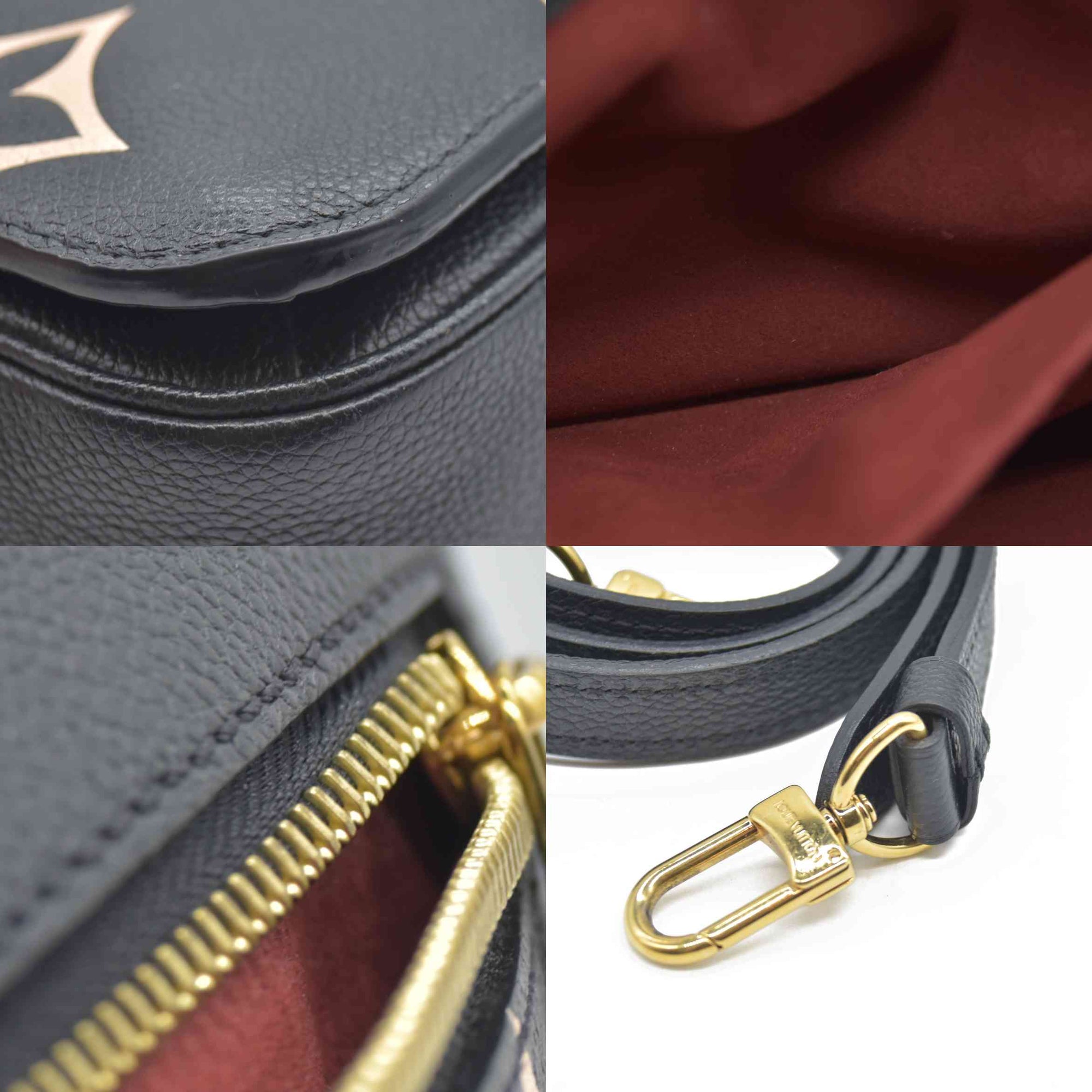 $3300 Louis Vuitton BiColor Pochette Metis Black Cream