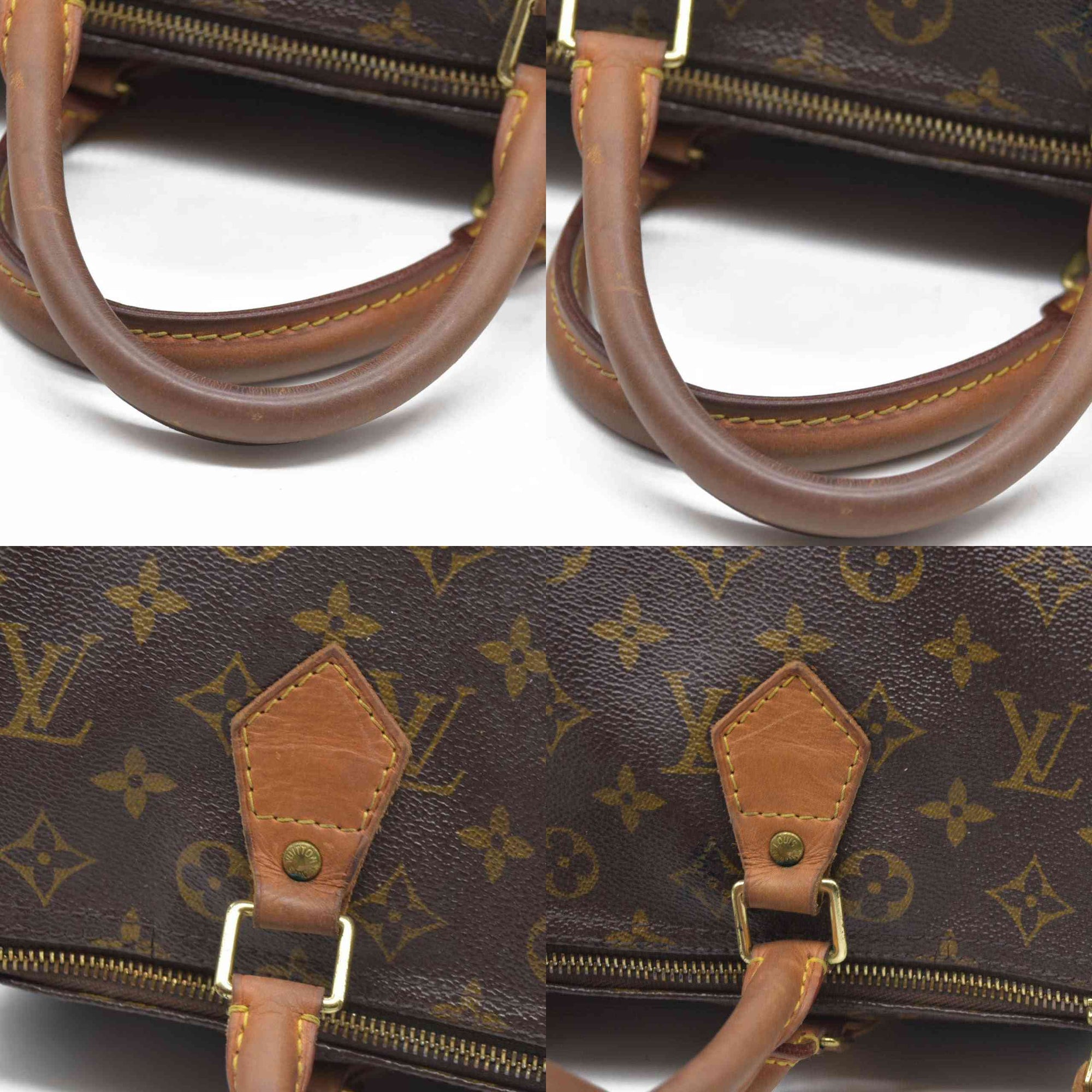 $1550 Louis Vuiton Monogram Speedy 30 SD1193