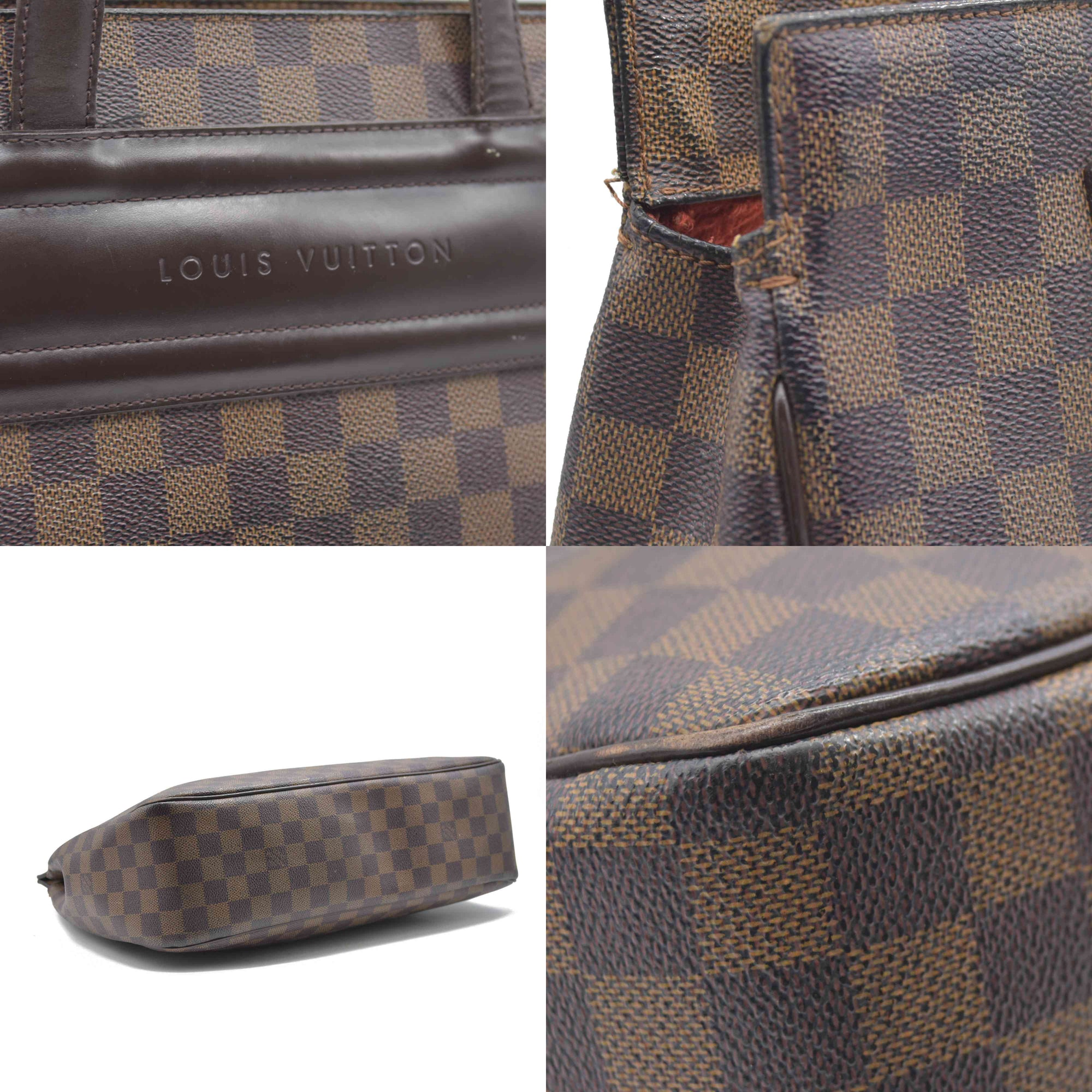 $1290 Louis Vuitton Damier Ebene Parioli PM Tote
