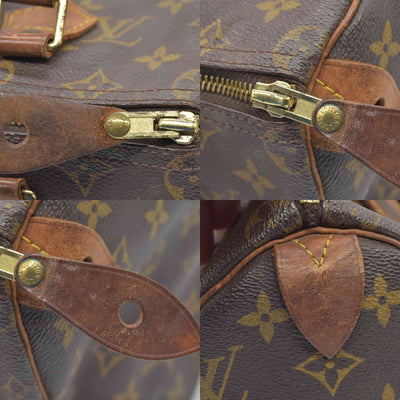 1998 $1490 Louis Vuitton Speedy 25 Handbag Monogram Brown SP1928