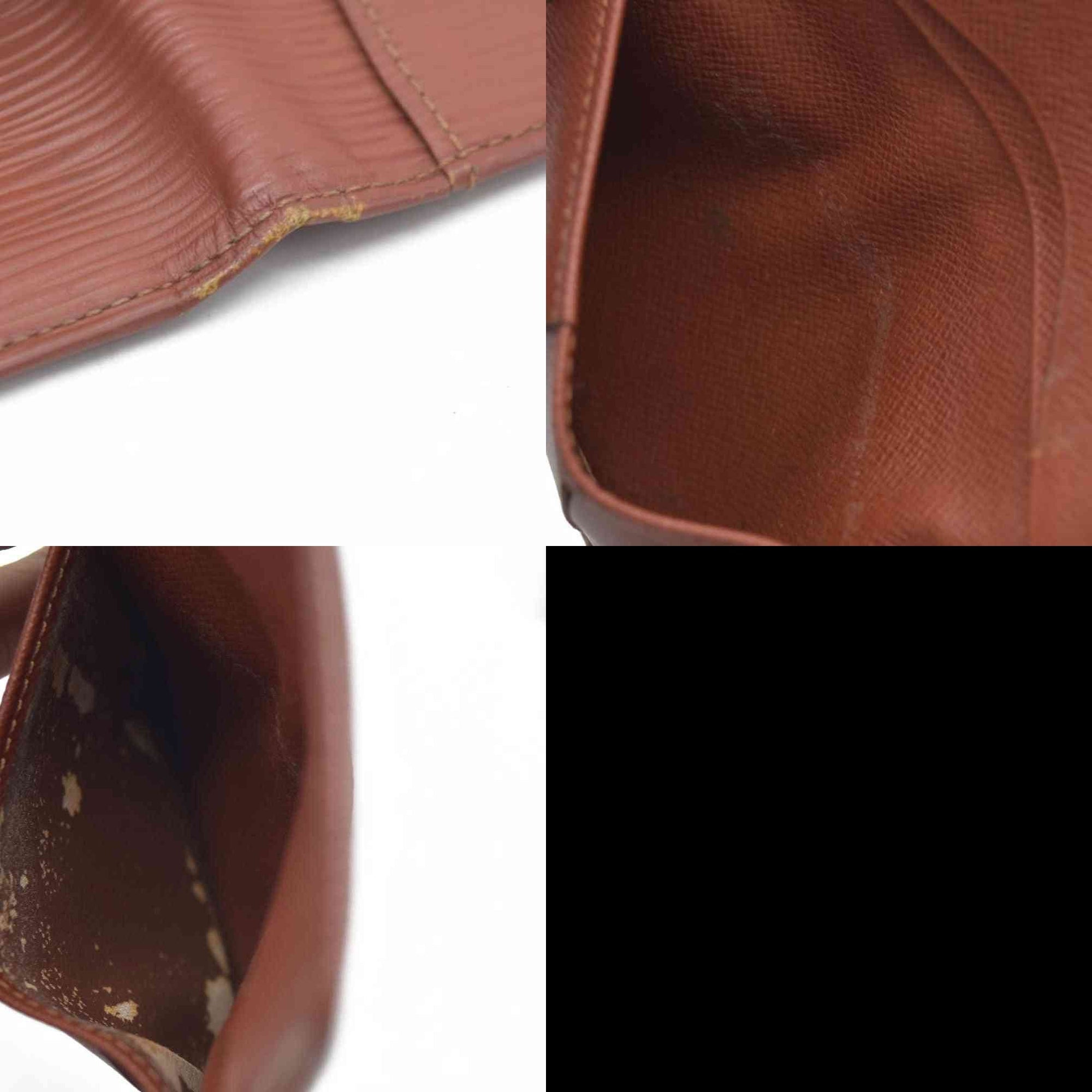 AUCTION $505 LOUIS VUITTON Epi Organizer de Poche Card Case