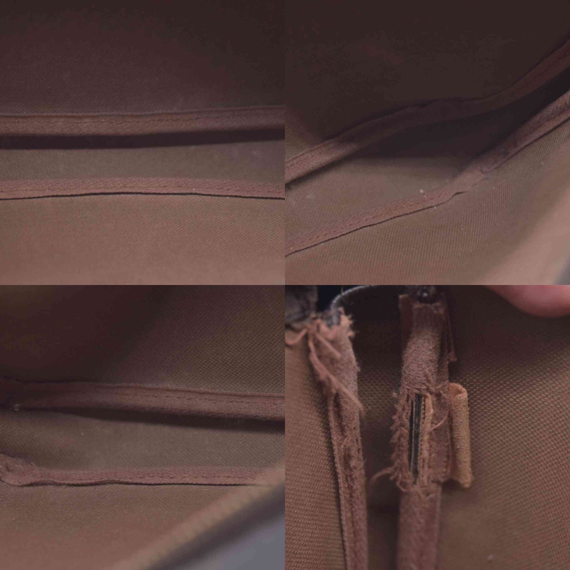 $1290 1996 Louis Vuitton Monogram Pochette Accessories AR0936