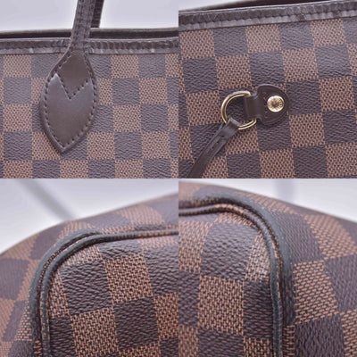 $2310 2018 Louis Vuitton Damier Ebene Neverfull GM with Pouch SD4128 10021108