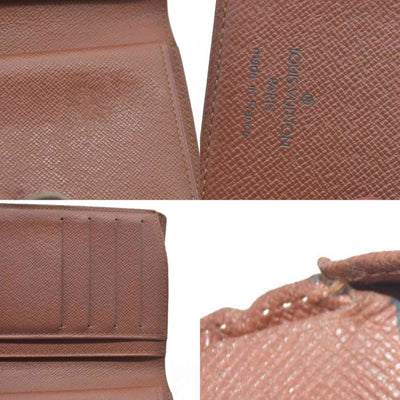 $675 Louis Vuitton Monogram Porte Monnaie Billets Viennois Bifold Wallet TH0041 CONSIGNMENT