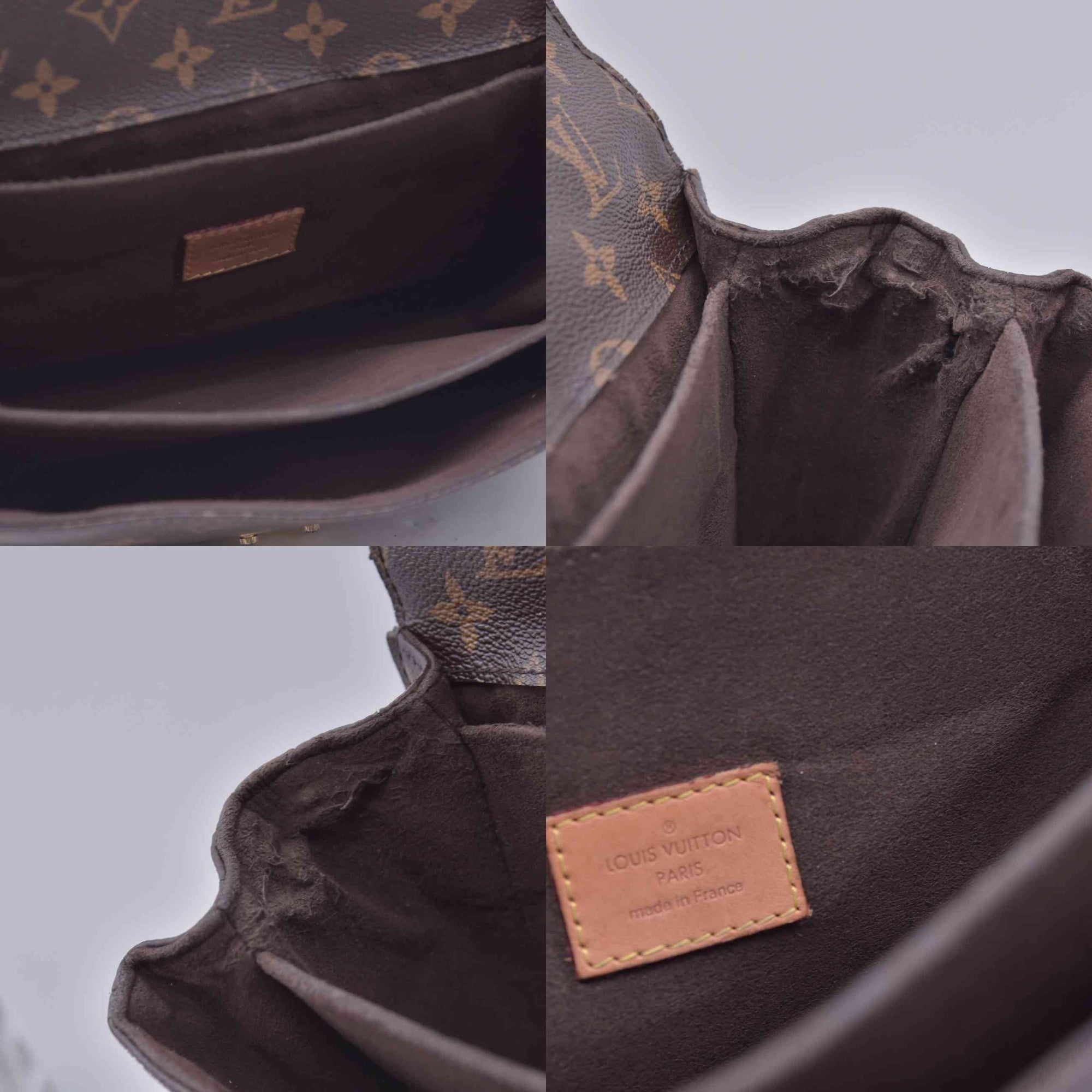 $2840 2019 Louis Vuitton Monogram Pochette Metis 10020869