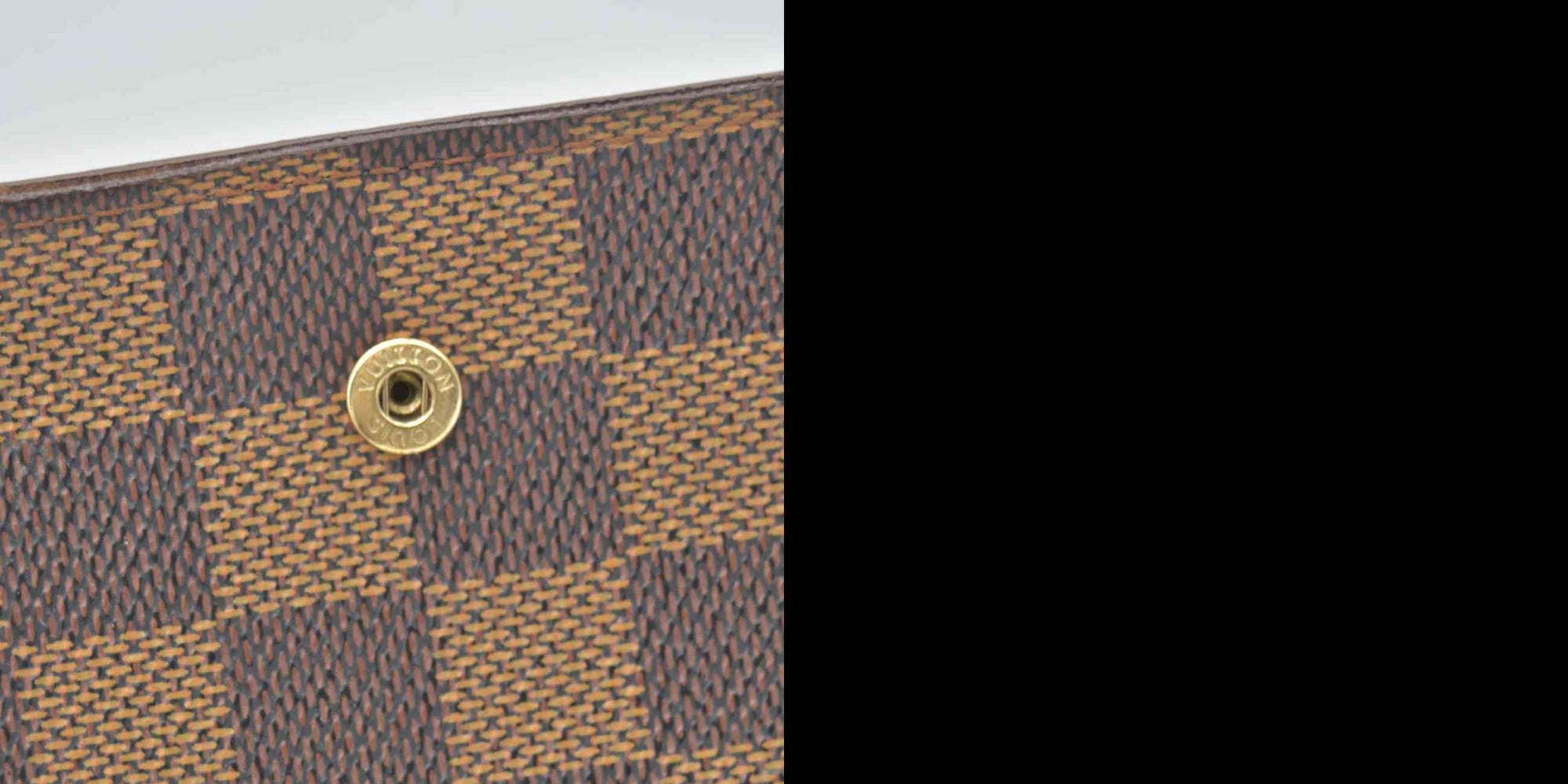 $505 1997 Louis Vuitton Damier Ebene Agenda Cover Small  CA0977