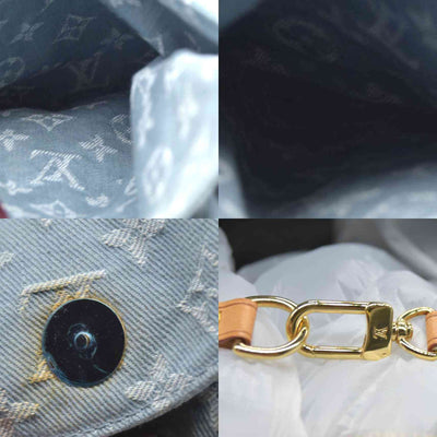 $2000 Louis Vuitton Denim Daily GM Blue Clair