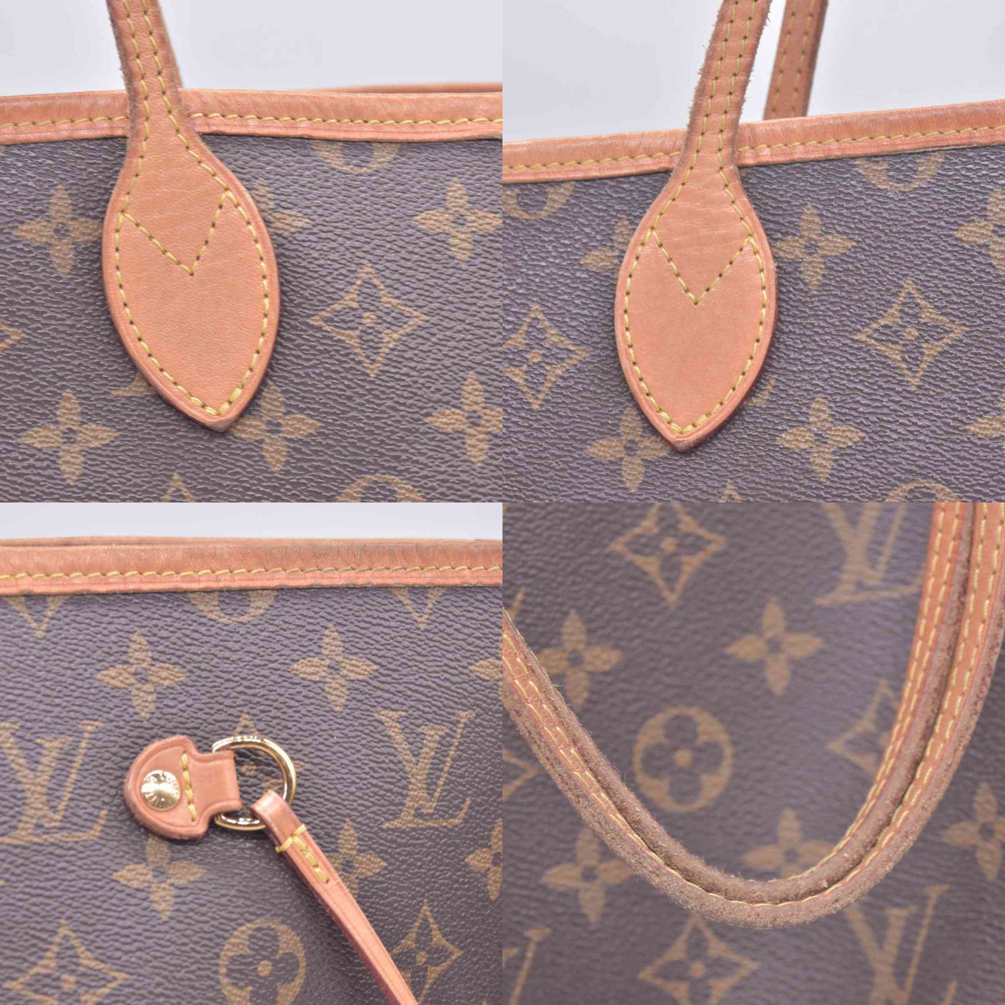 $2310 2015 Louis Vuitton Monogram Neo Neverfull GM Pivoine with Pouch SD4195