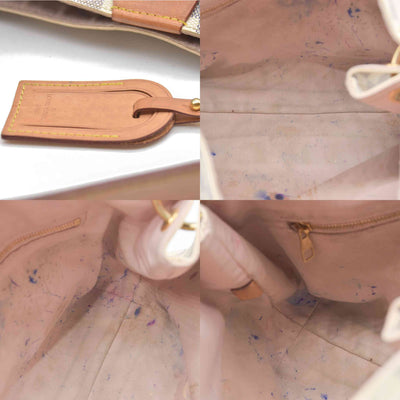 LOUIS VUITTON Damier Azur Graceful PM Tote with Tag $1980