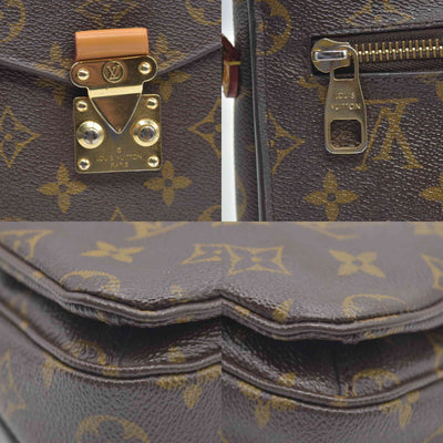 $2750 Louis Vuitton  Monogram Pochette Metis SR1137