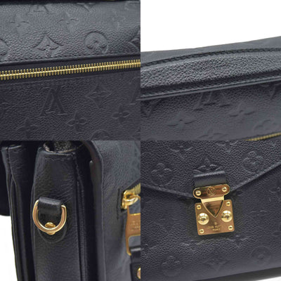 $3000 Louis Vuitton  Empreinte Pochette Metis Black