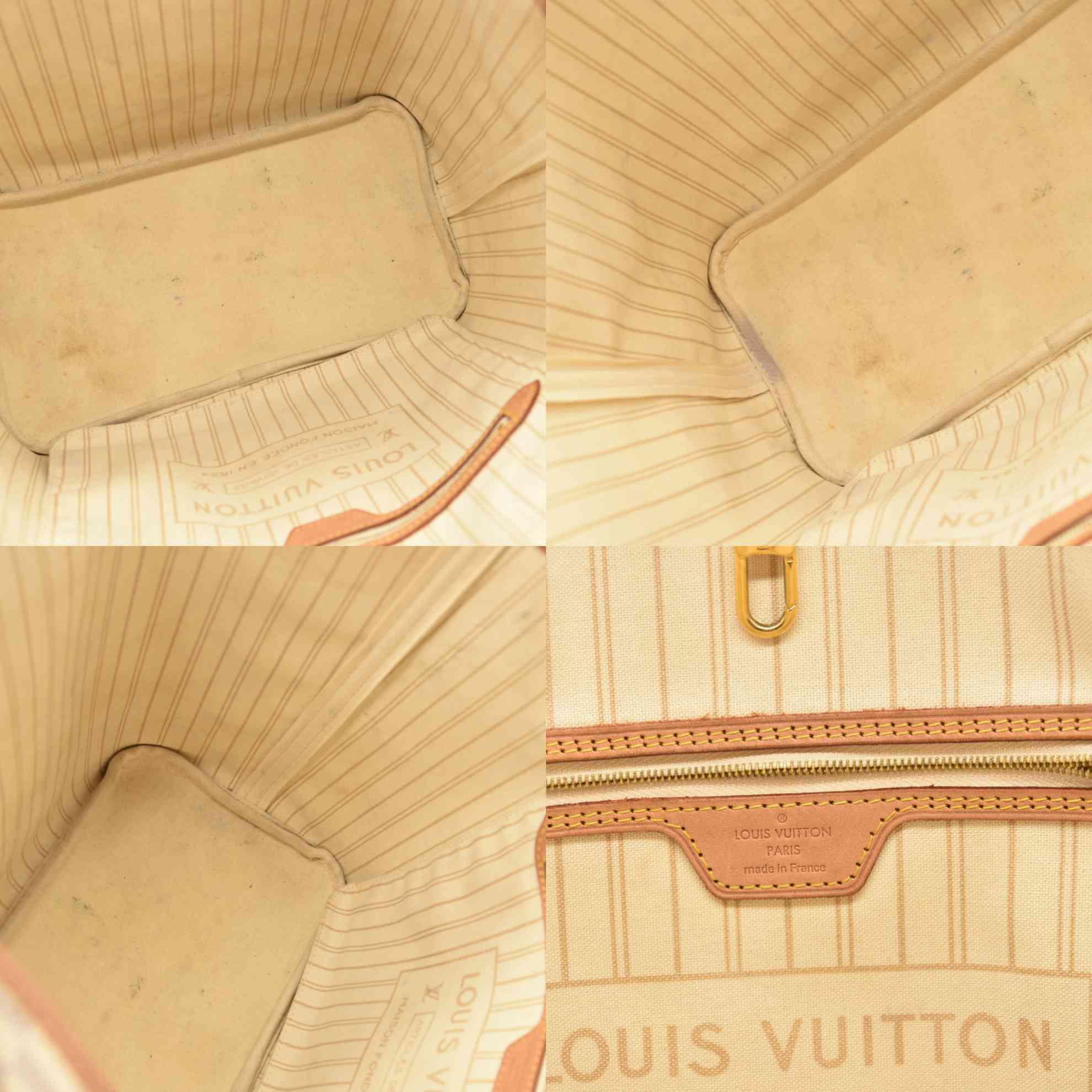 LOUIS VUITTON Damier Azur Neverfull MM AR4220