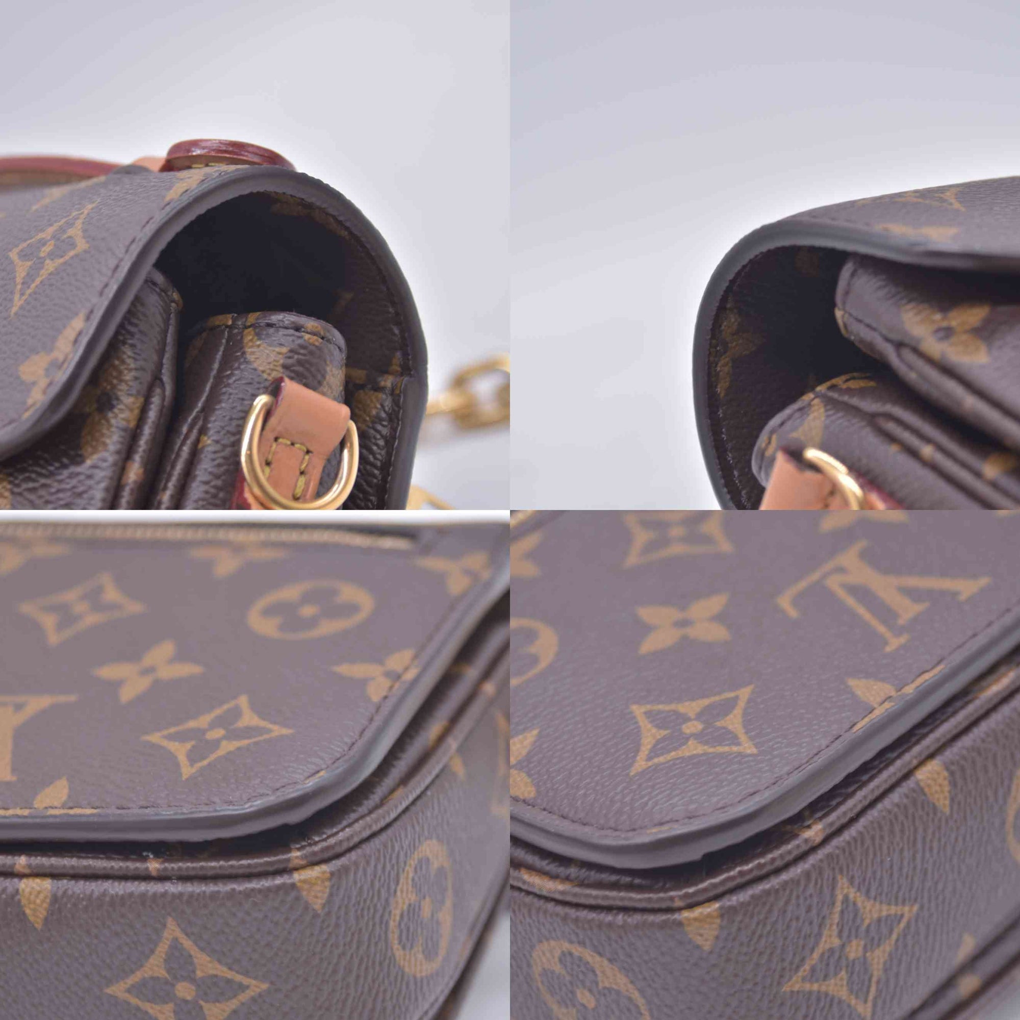 $3300 RFID Louis Vuitton East West Pochette Metis Monogram