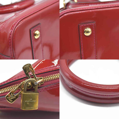 $2500 Louis Vuitton Monogram Vernis Alma BB