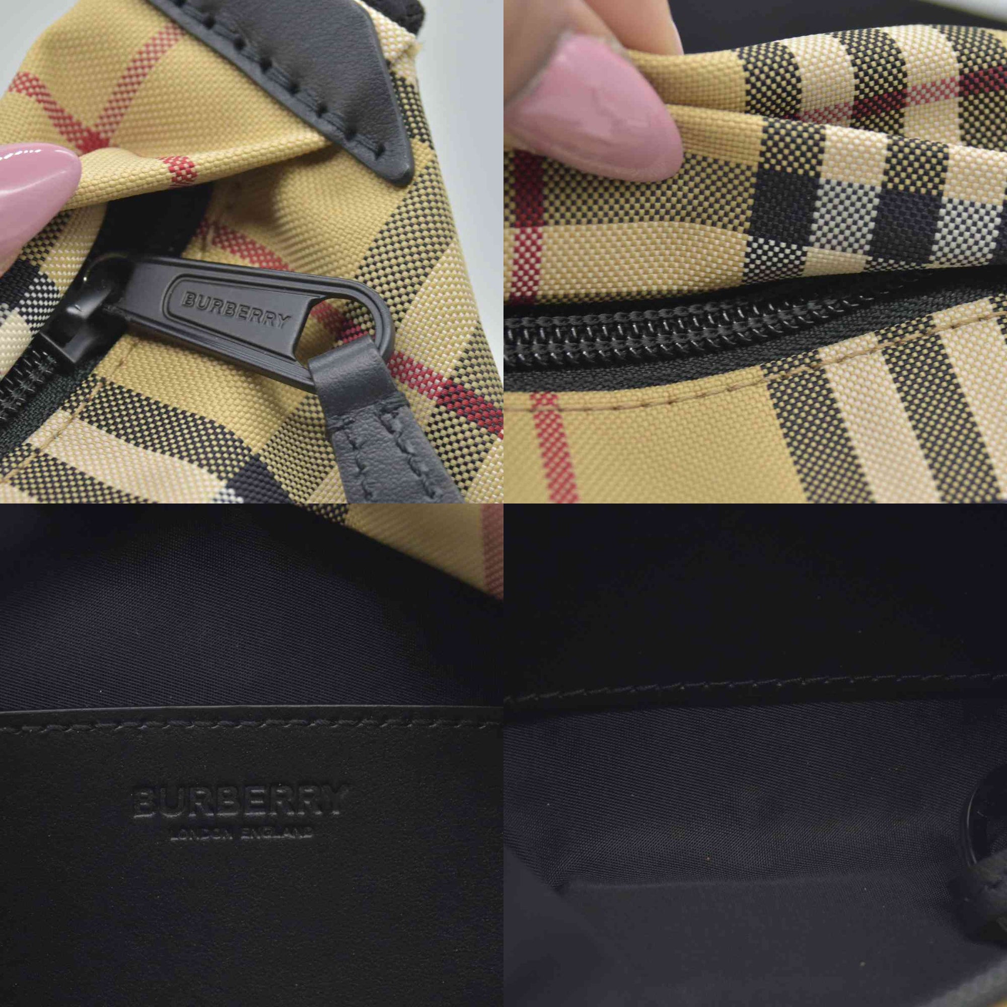 $910 Burberry Beige Stevie Belt Bag CONSIGNMENT