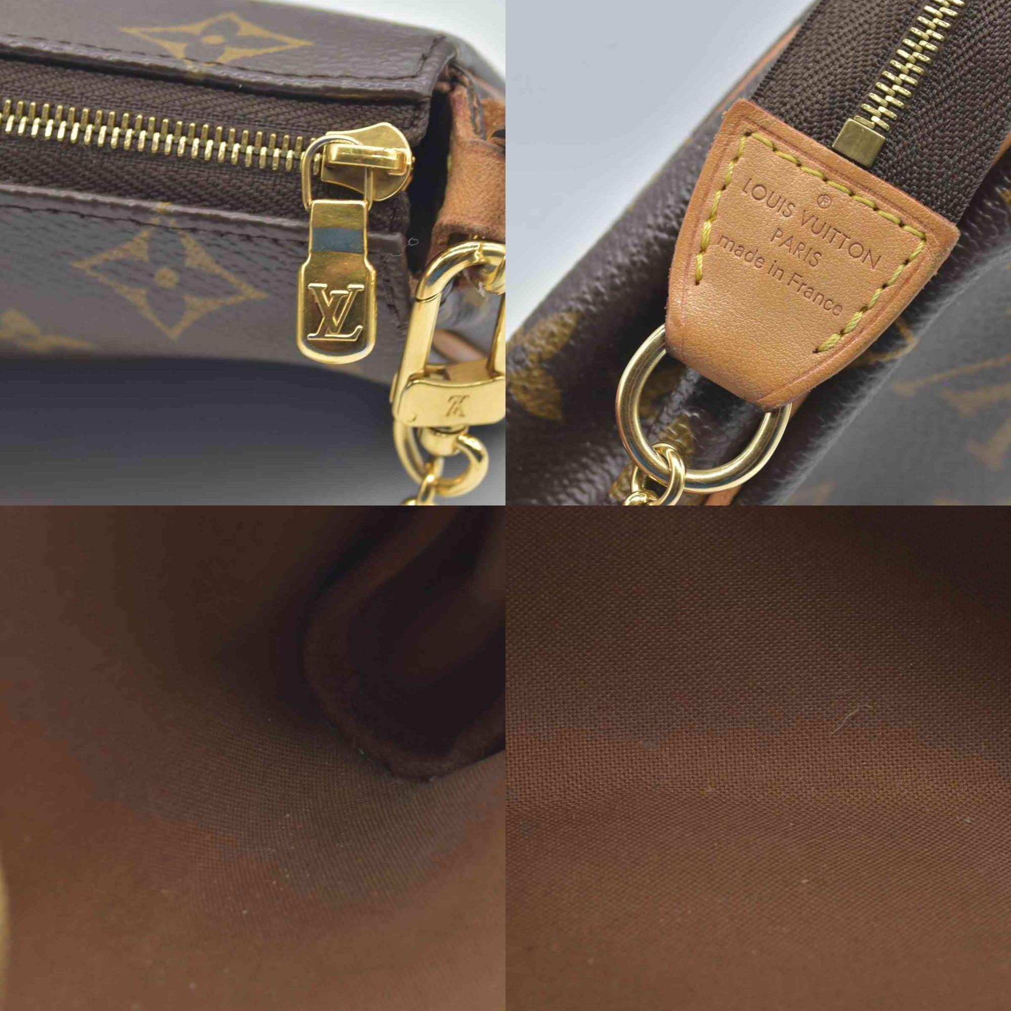 $1450 Louis Vuitton LV Monogram Eva Pochette AA1079 CONSIGNMENT