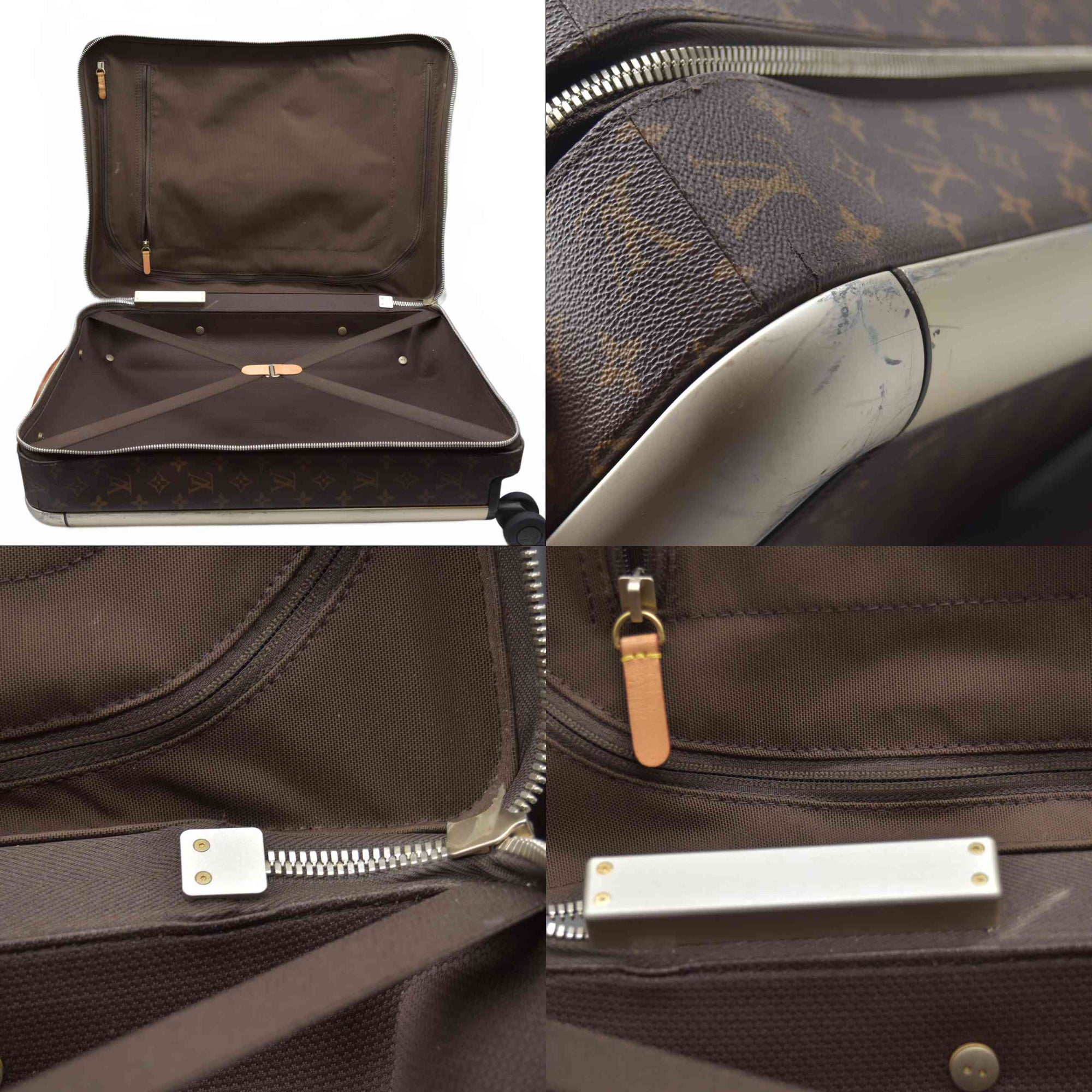 $3450 Louis Vuitton Monogram Horizon 50