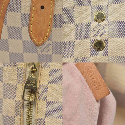 $2120 2016 Louis Vuitton Damier Azur Sperone Backpack SR2186