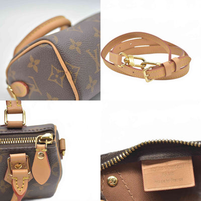 $1960 Louis Vuitton Monogram Nano Speedy Bandouliere 2022 TY0222