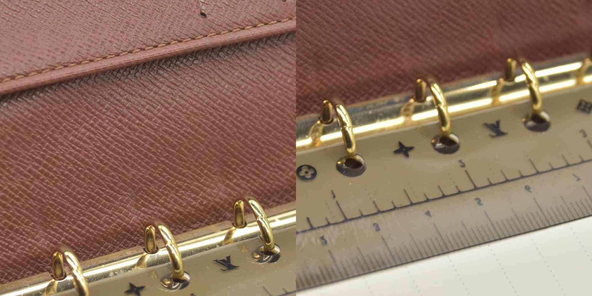 $505 LOUIS VUITTON Monogram  Agenda PM Day Planner Notebook Cover SP1020