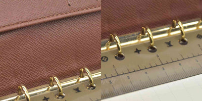 $505 LOUIS VUITTON Monogram  Agenda PM Day Planner Notebook Cover SP1020