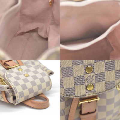 AUCTION Louis Vuitton  Damier Azur Sperone BB Backpack $2000