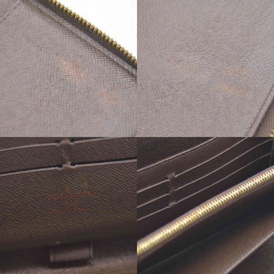 $940 Louis Vuitton Damier Ebene Zippy Wallet CA2142 CONSIGNMENT