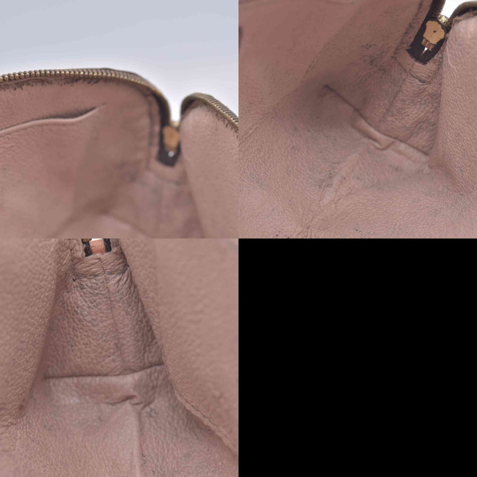 $625 2001 LOUIS VUITTON Monogram Cosmetic Pouch CA0061 10020828