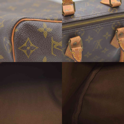 Louis Vuitton LV Hand Bag Speedy 25 Brown Monogram SP0975