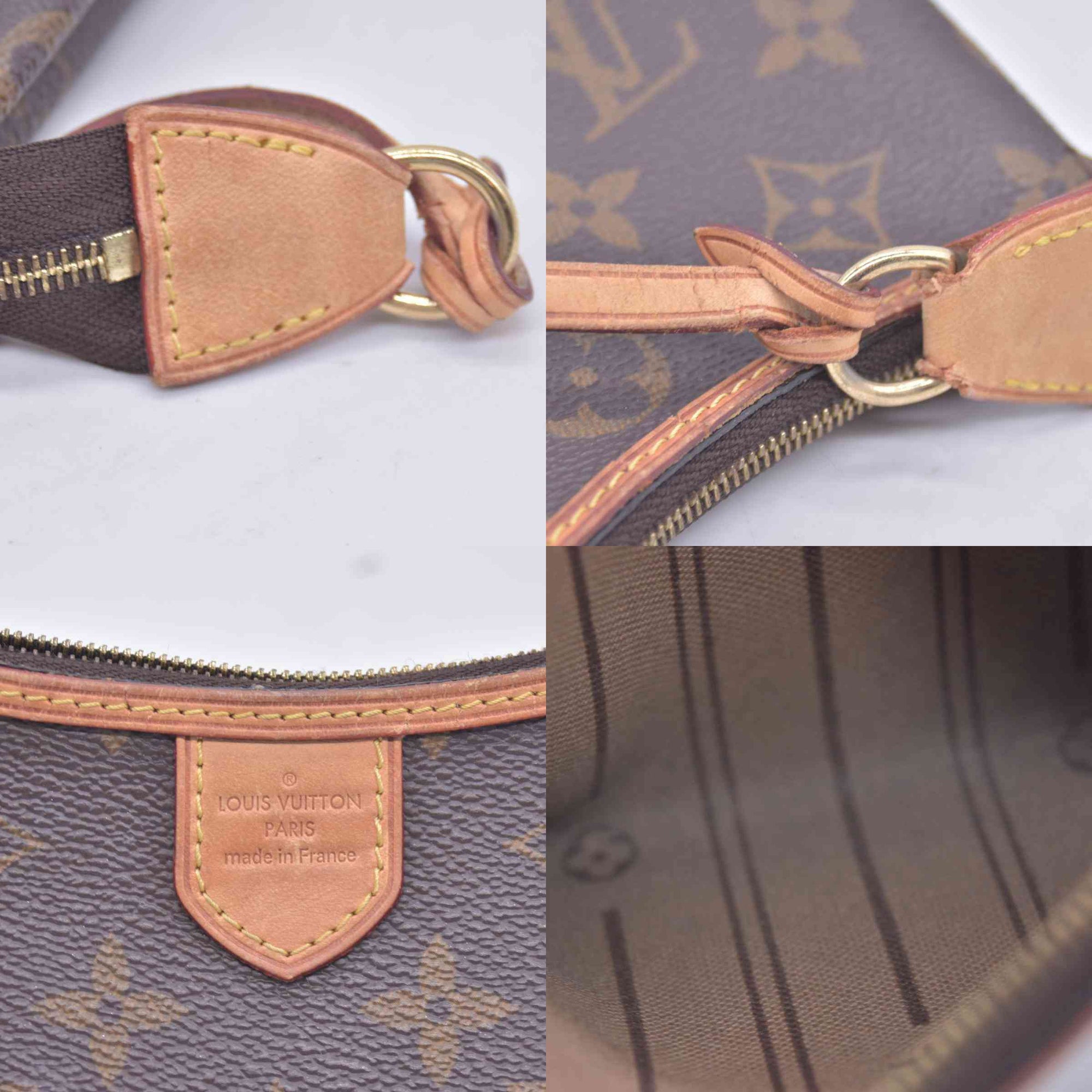 $1250 2010 Louis Vuitton Monogram Mini Pochette Delightful SA1130 10020754