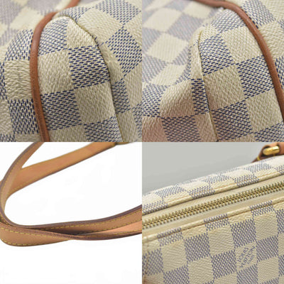 $1270 2010 Louis Vuitton Damier Azur Totally PM AR1130