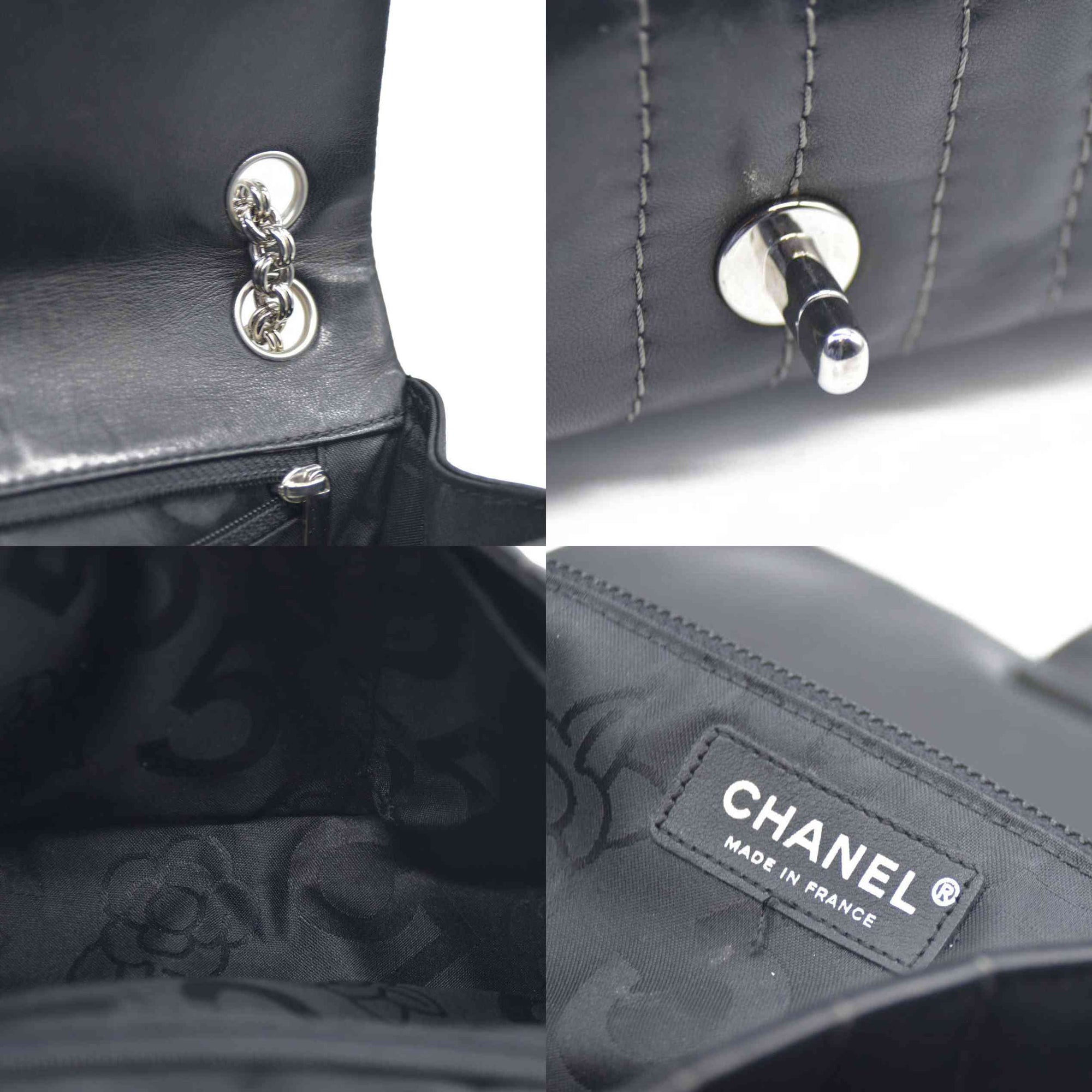 $4700 Chanel Vertical Quilted Medium Single Flap 2006