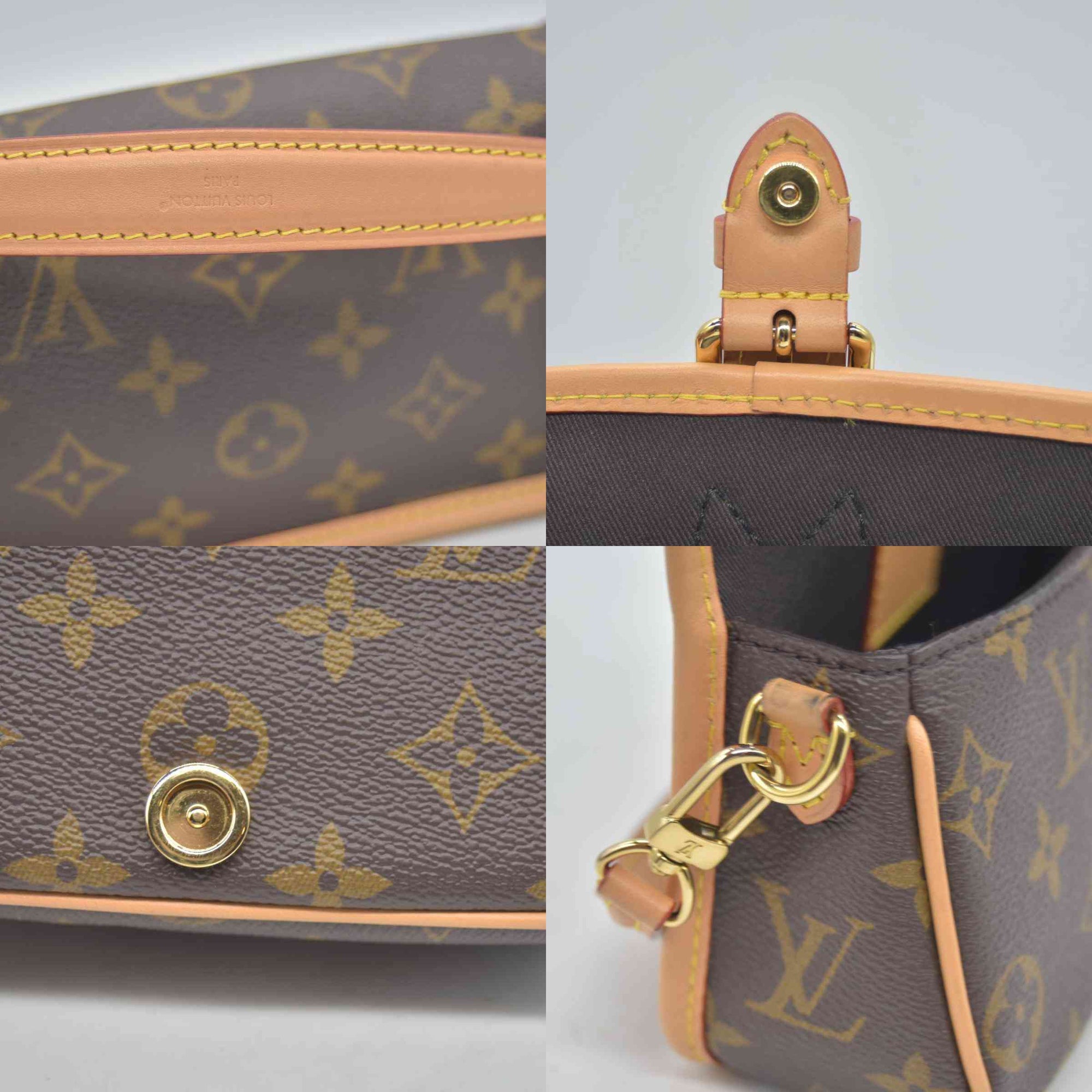 $2170 Louis Vuitton Monogram Nano Diane