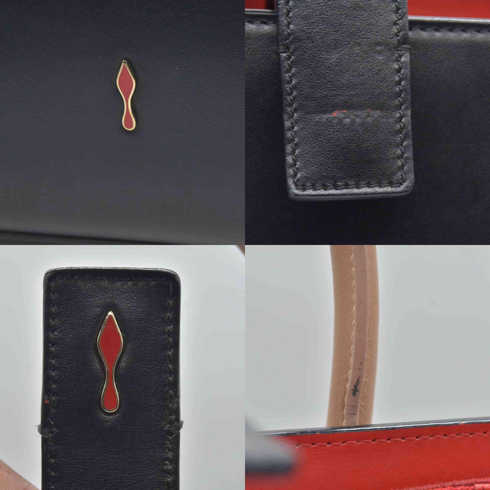 $2890 Christian Louboutin Medium Paloma Tote Black