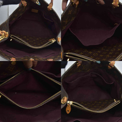 $2690 2015 Louis Vuitton Monogram Montaigne GM SD5105
