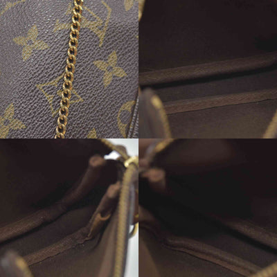 $890 2007 Louis Vuitton Monogram Mini Pochette Accessories Pouch DU4027