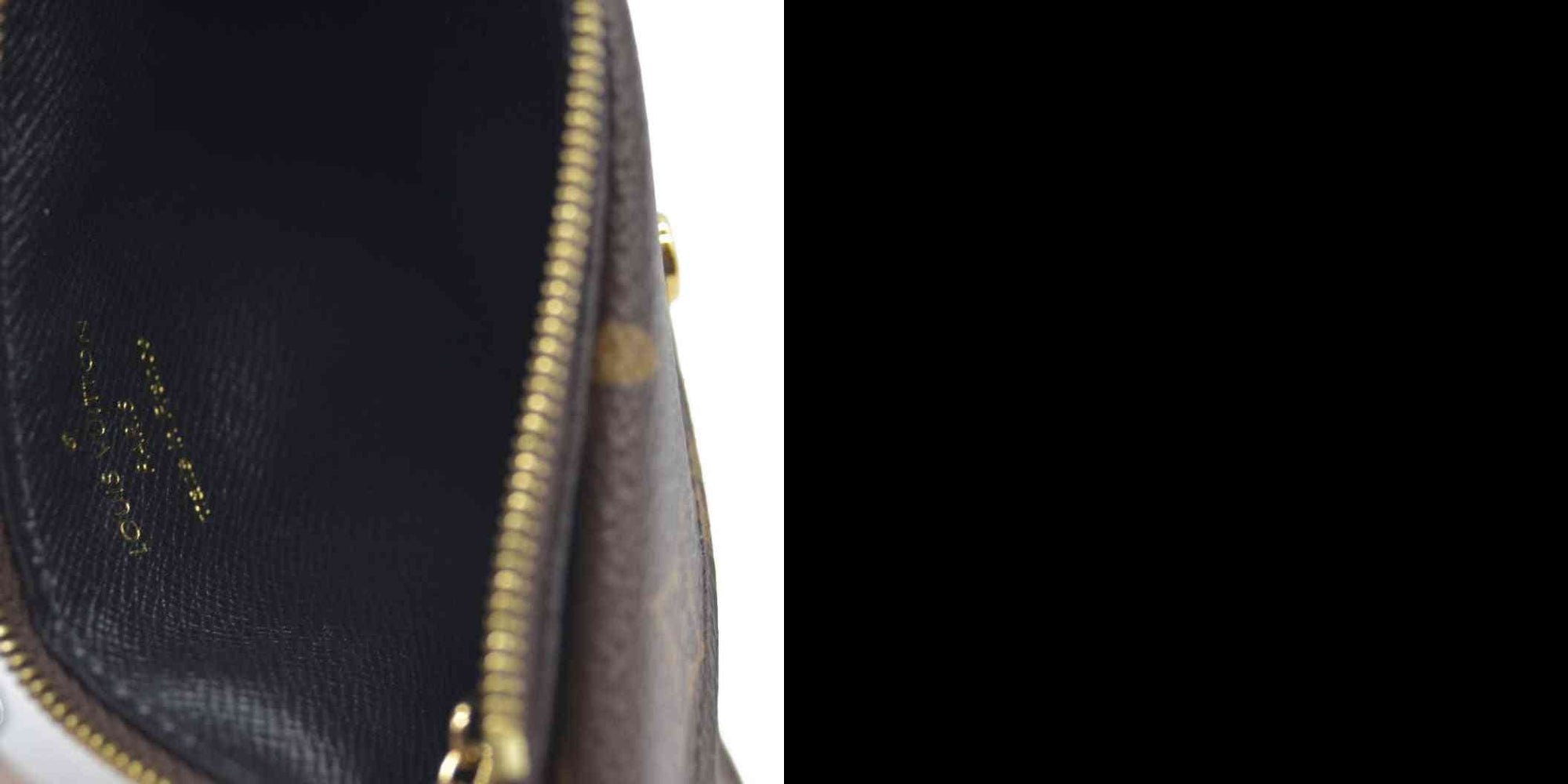 Louis Vuitton  Monogram Recto Verso Card Holder Black RFID