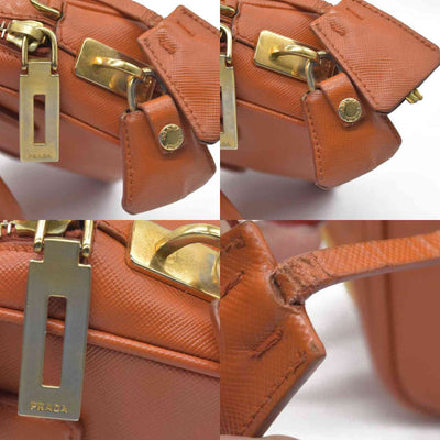 $750 Prada Saffiano Lux Mini Crossbody Bag