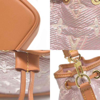 $2260 Louis Vuitton Monoglam Nano Noe Rose