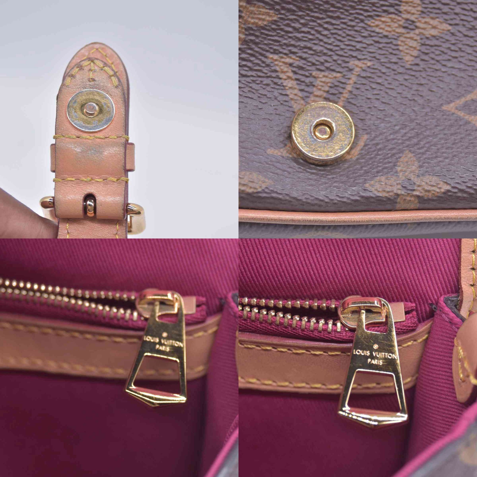 $2700 Louis Vuitton  Monogram Diane Fuchsia 10020842