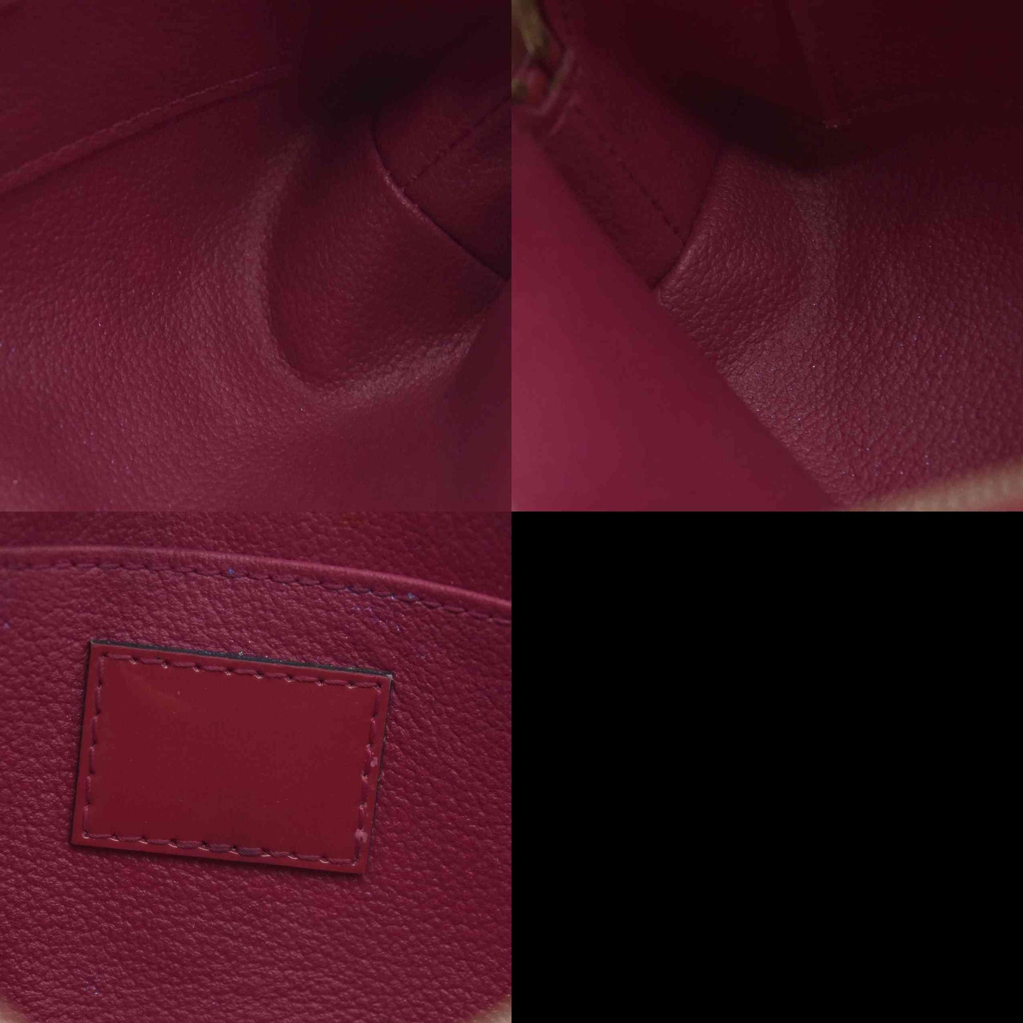 $530 Louis Vuitton Vernis Cosmetic Pouch Pomme D'Amour  CONSIGNMENT