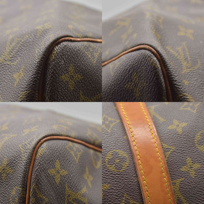 $2170 1989 Louis Vuitton Monogram Duffle Boston Bag Keepall 55 FC892