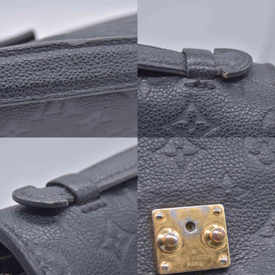 $3100 Louis Vuitton Empreinte Pochette Metis Black RFID 10021105