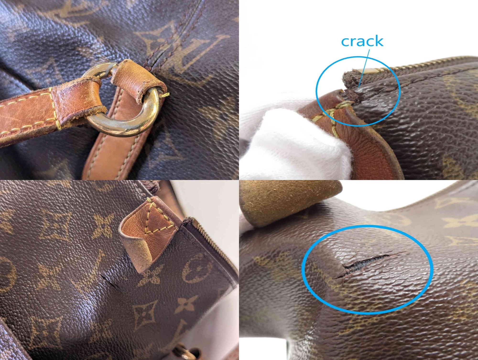 $1,590 2012 Louis Vuitton Monogram Totally MM SD2122