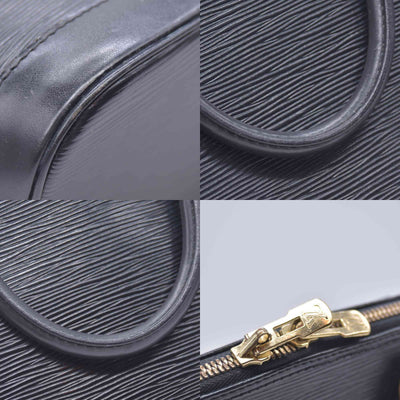 $1850 1996 LOUIS VUITTON Epi Leather Alma PM Black CONSIGNMENT AR0946 10021416