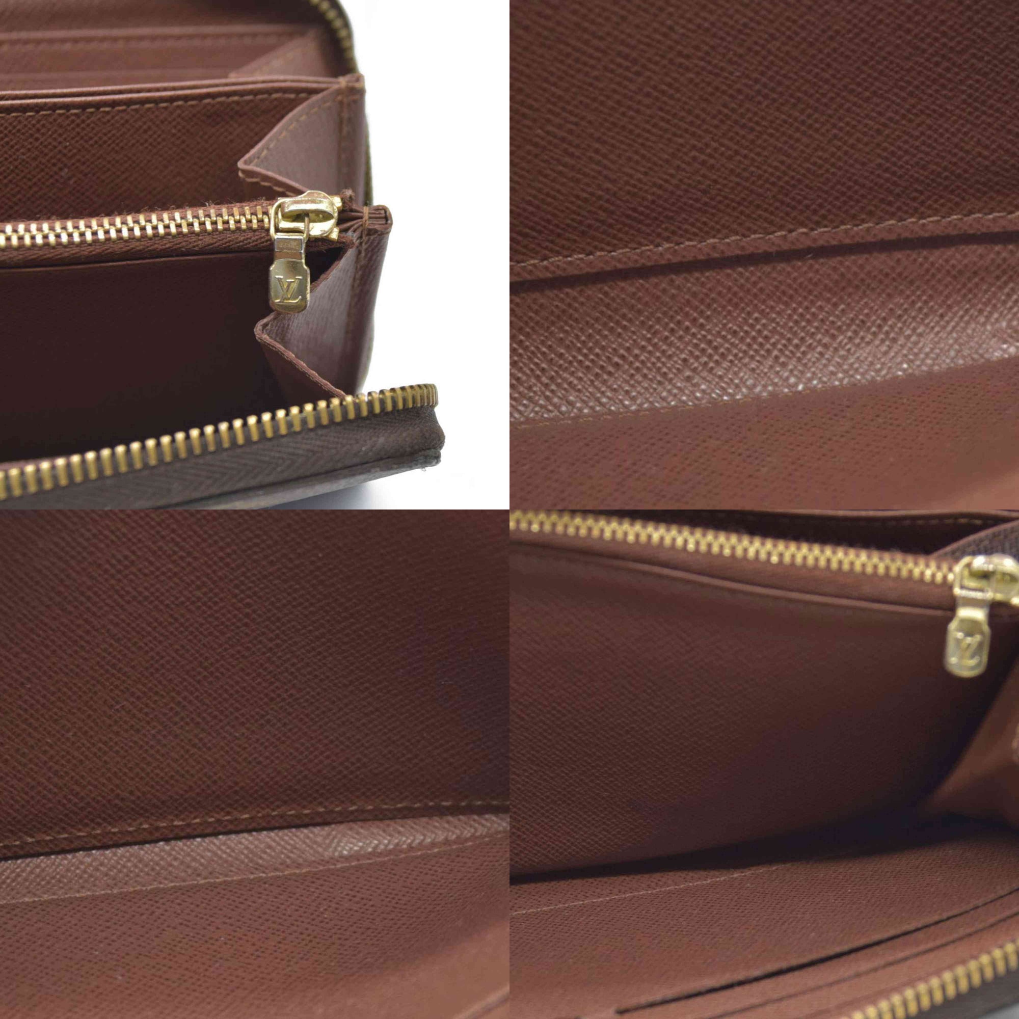 $915 Louis Vuitton Monogram Zippy Wallet GI8112