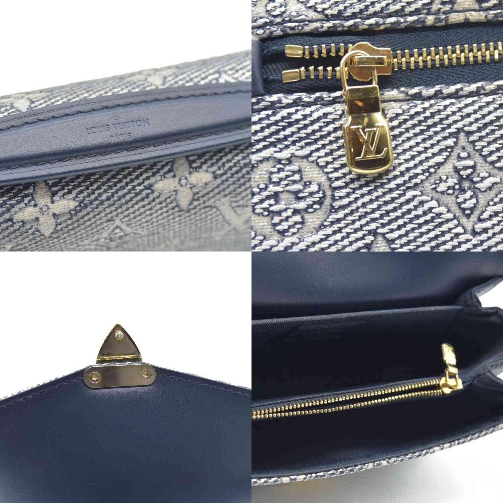 Louis Vuitton  Monoglam Pochette Metis East West Blue