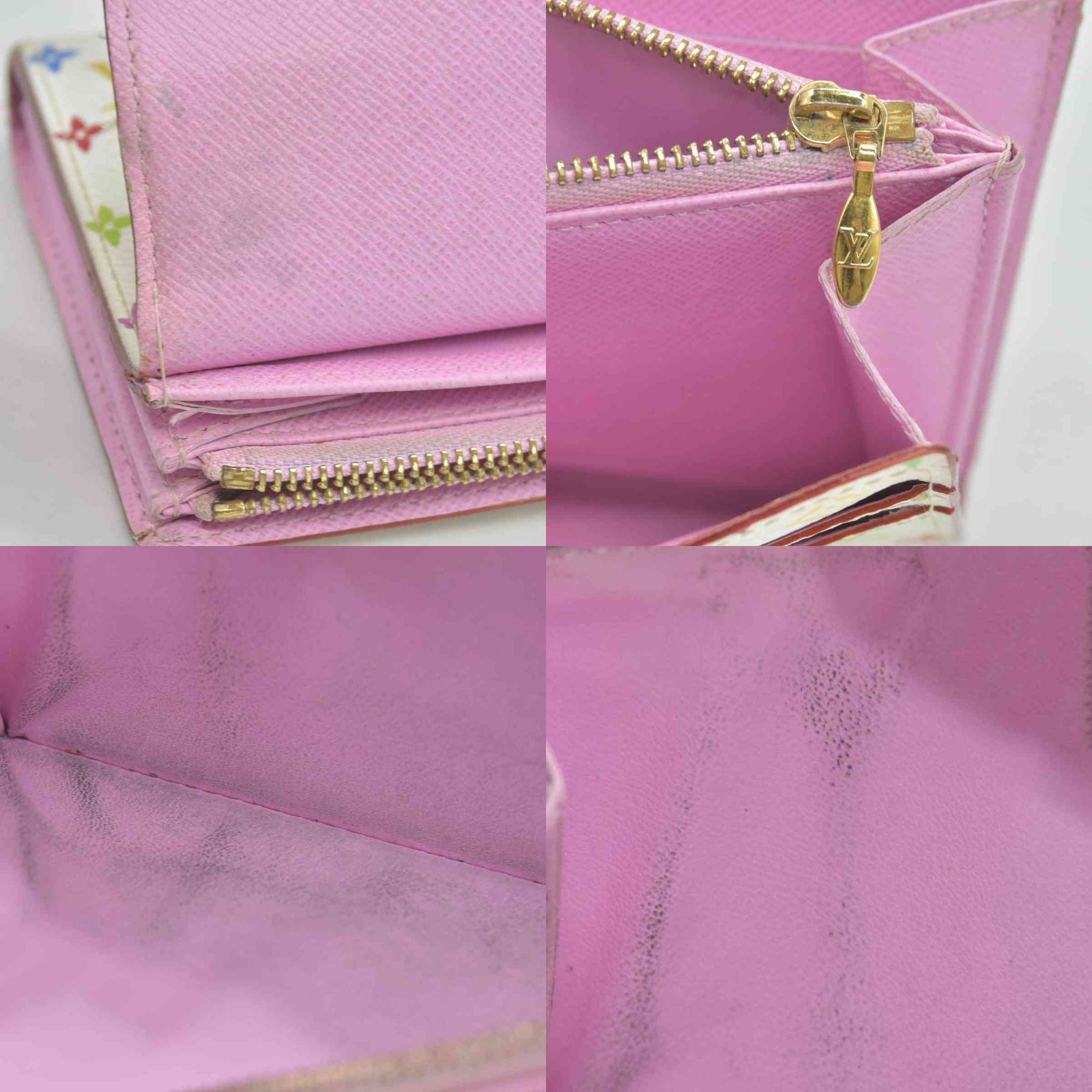 $850 Louis Vuitton Monogram Multicolor Sarah Long Wallet CONSIGNMENT