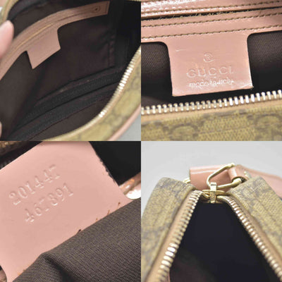 $780 Gucci GG Plus Monogram Small Shoulder Bag Light Pink