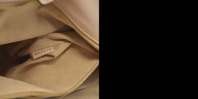 $4700 2020 Louis Vuitton Calfskin Monogram On My Side MM Laurier Green Toffee Latte Beige